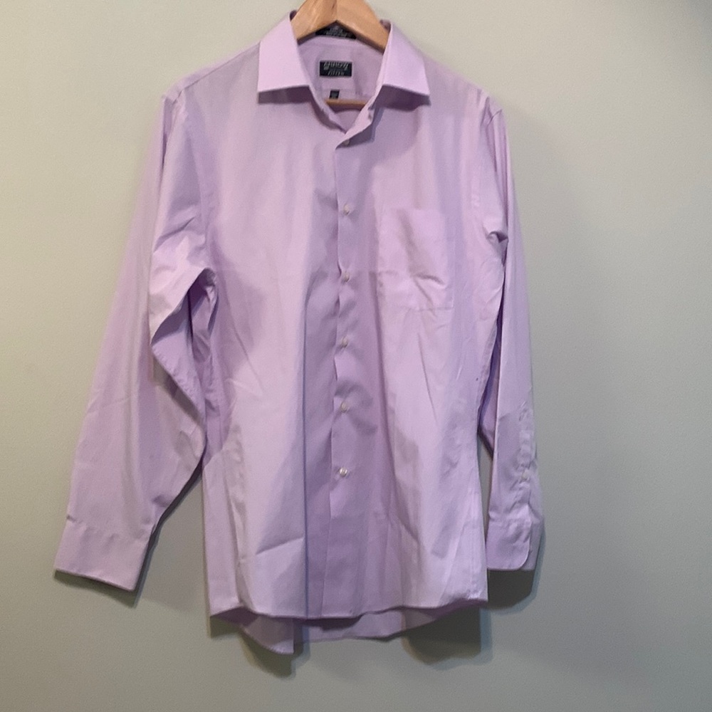 Men’s Arrow lavender dress shirt